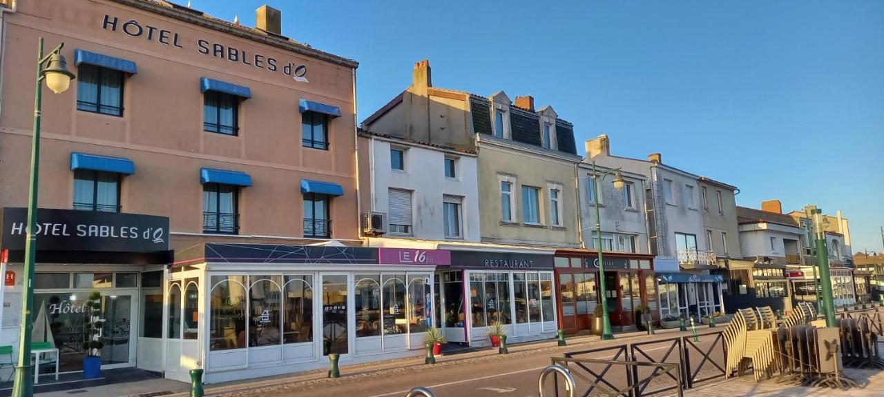 Hotel Sables D'O Et Son Restaurant Le 16 Bis لي سابلِ دولونْ المظهر الخارجي الصورة
