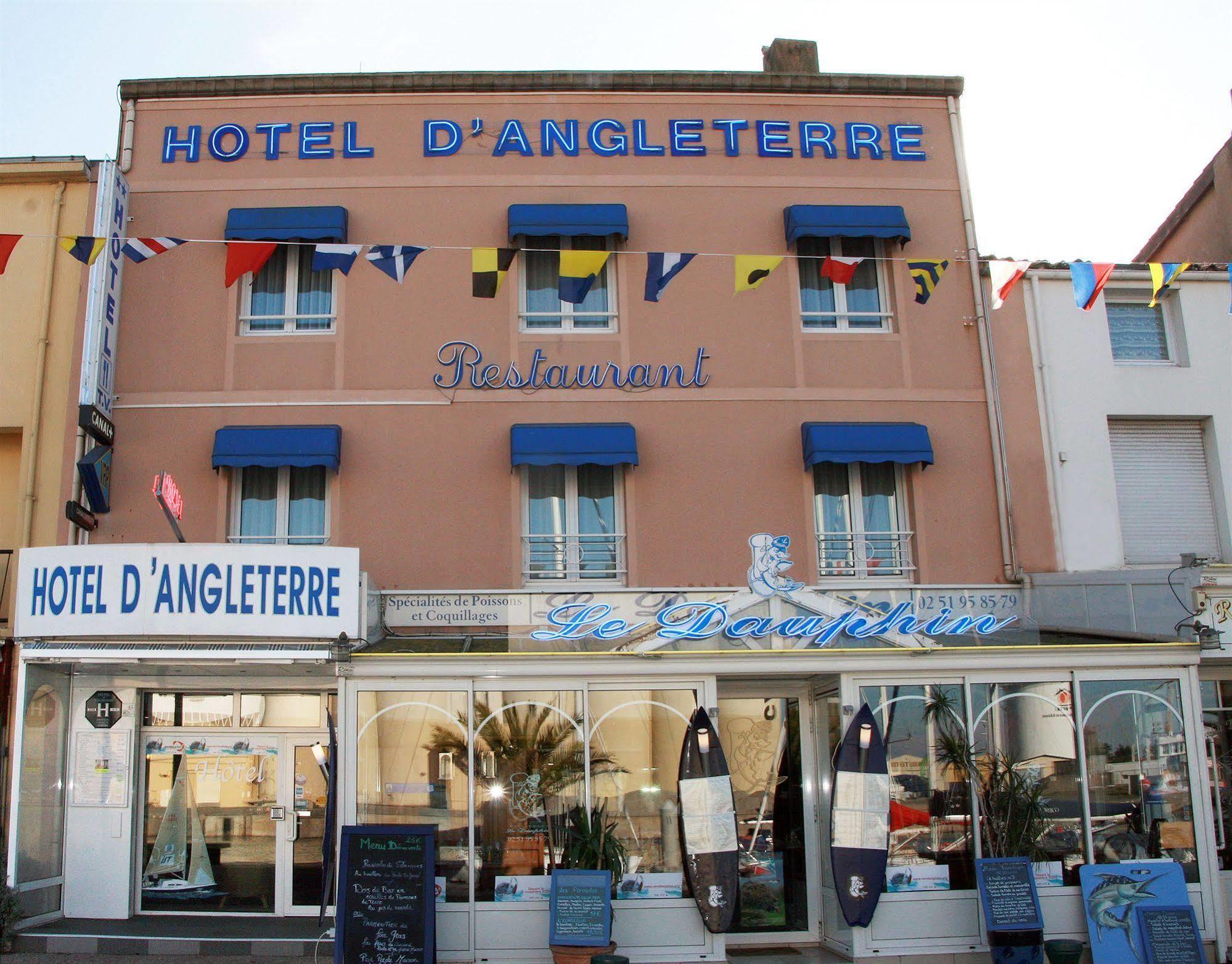 Hotel Sables D'O Et Son Restaurant Le 16 Bis لي سابلِ دولونْ المظهر الخارجي الصورة